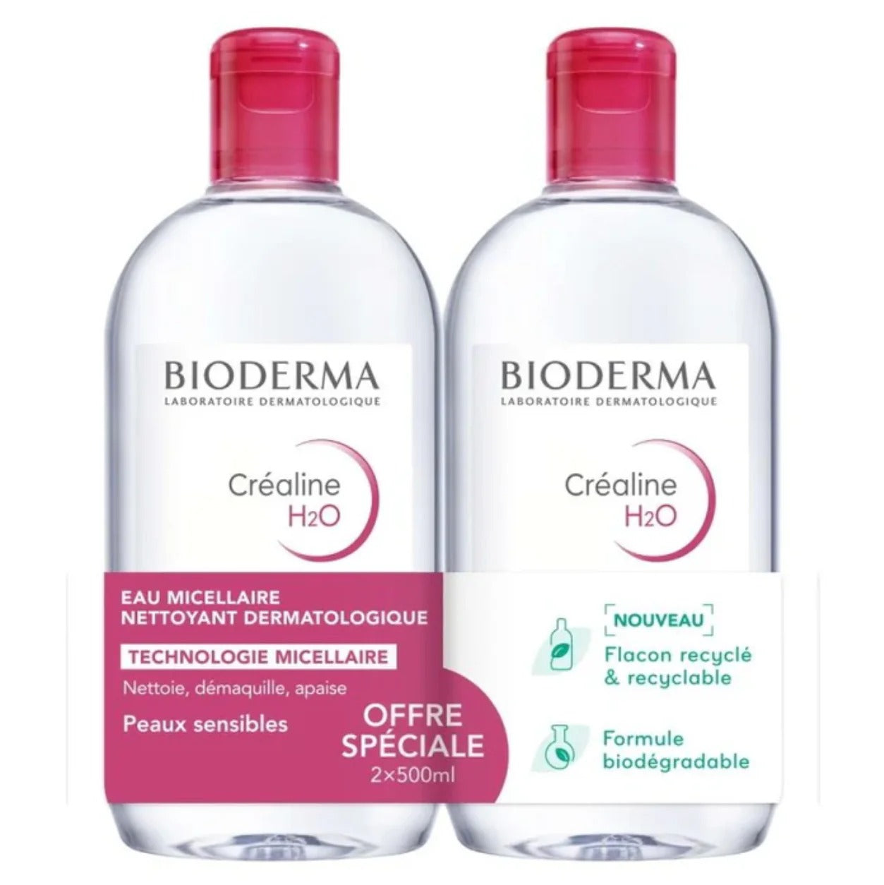 Bioderma Sensibio Crealine Makeup Removing Micellar Water 100ml / 500ml