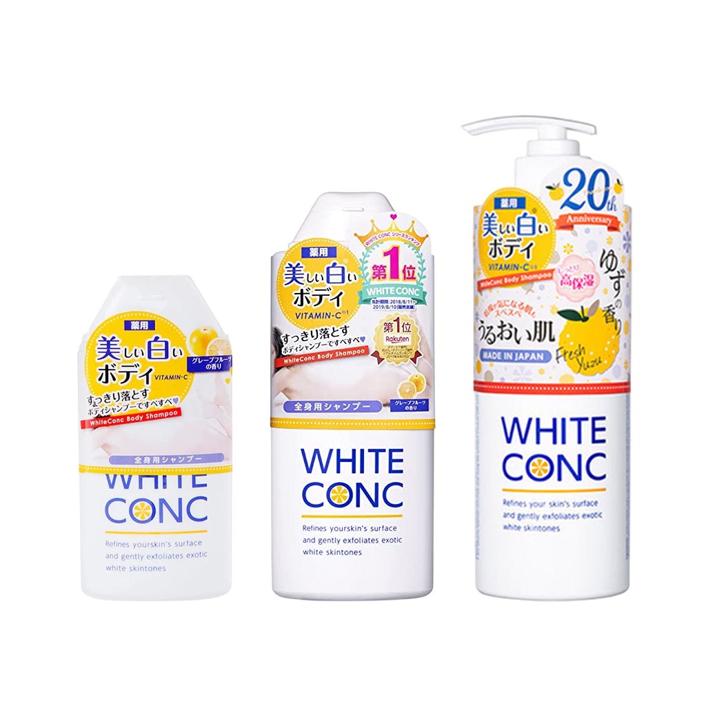White Conc Body Shampoo 150ml / 360ml / 600ml