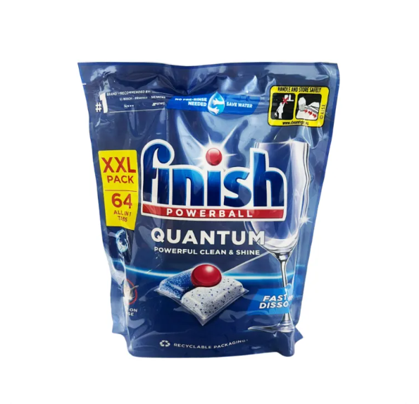 Quantum All In One Dishwasher 64 Tablets - Regular