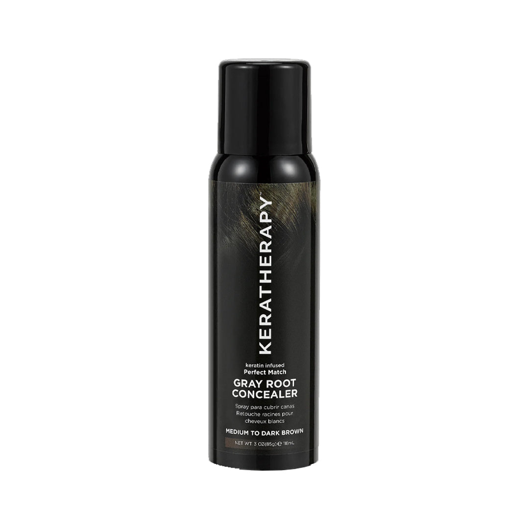 Perfect Match Gray Root Concealer - Medium To Dark Brown 118ml