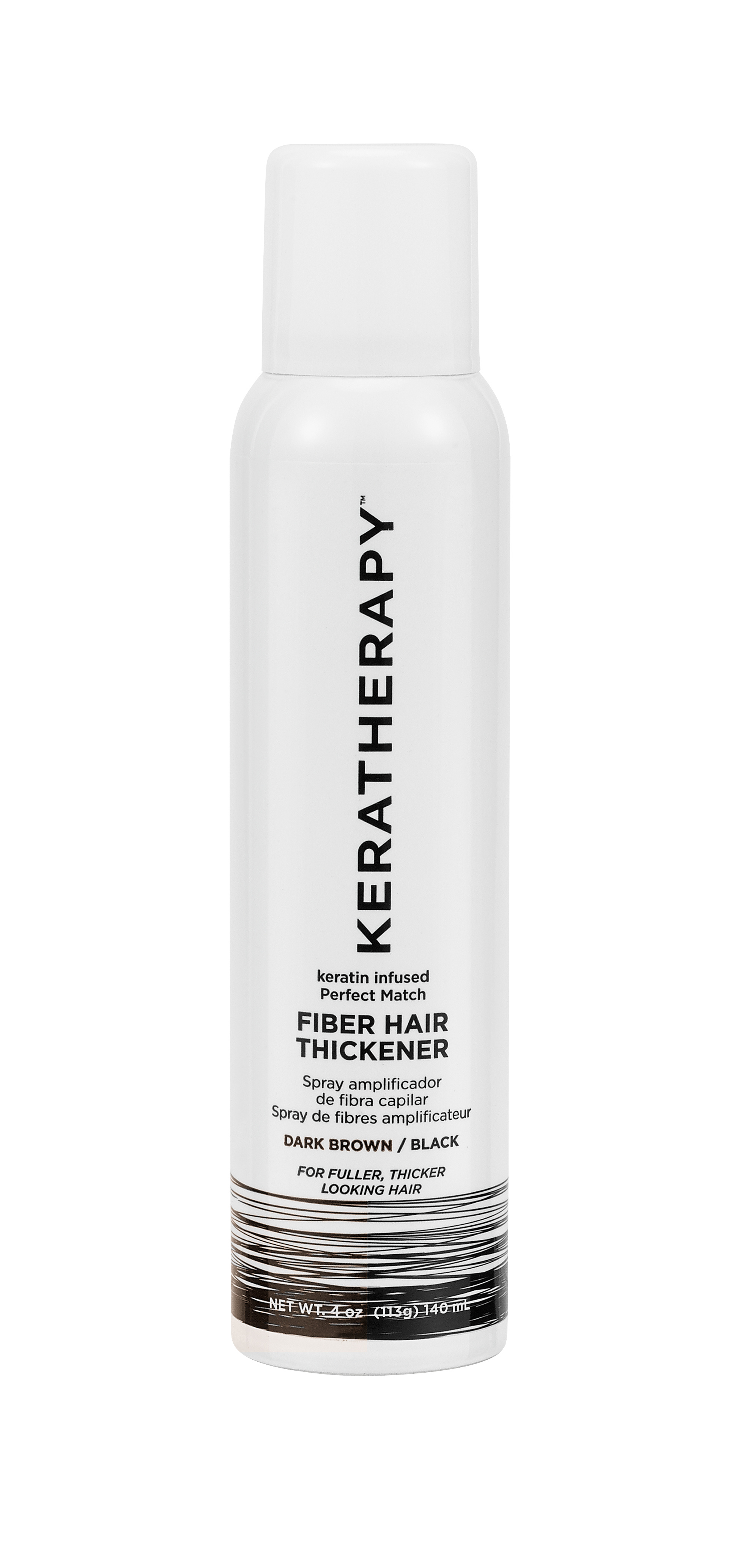 Fiber Hair Thickener - Dark Brown / Black 140ml