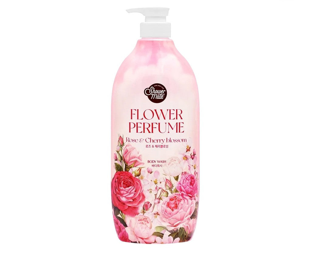 Korea Shower Mate Pink Flower Perfumed Body Wash