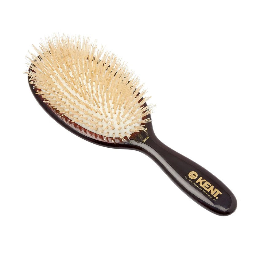 CSGM - Medium Soft White Pure Bristle Hairbrush