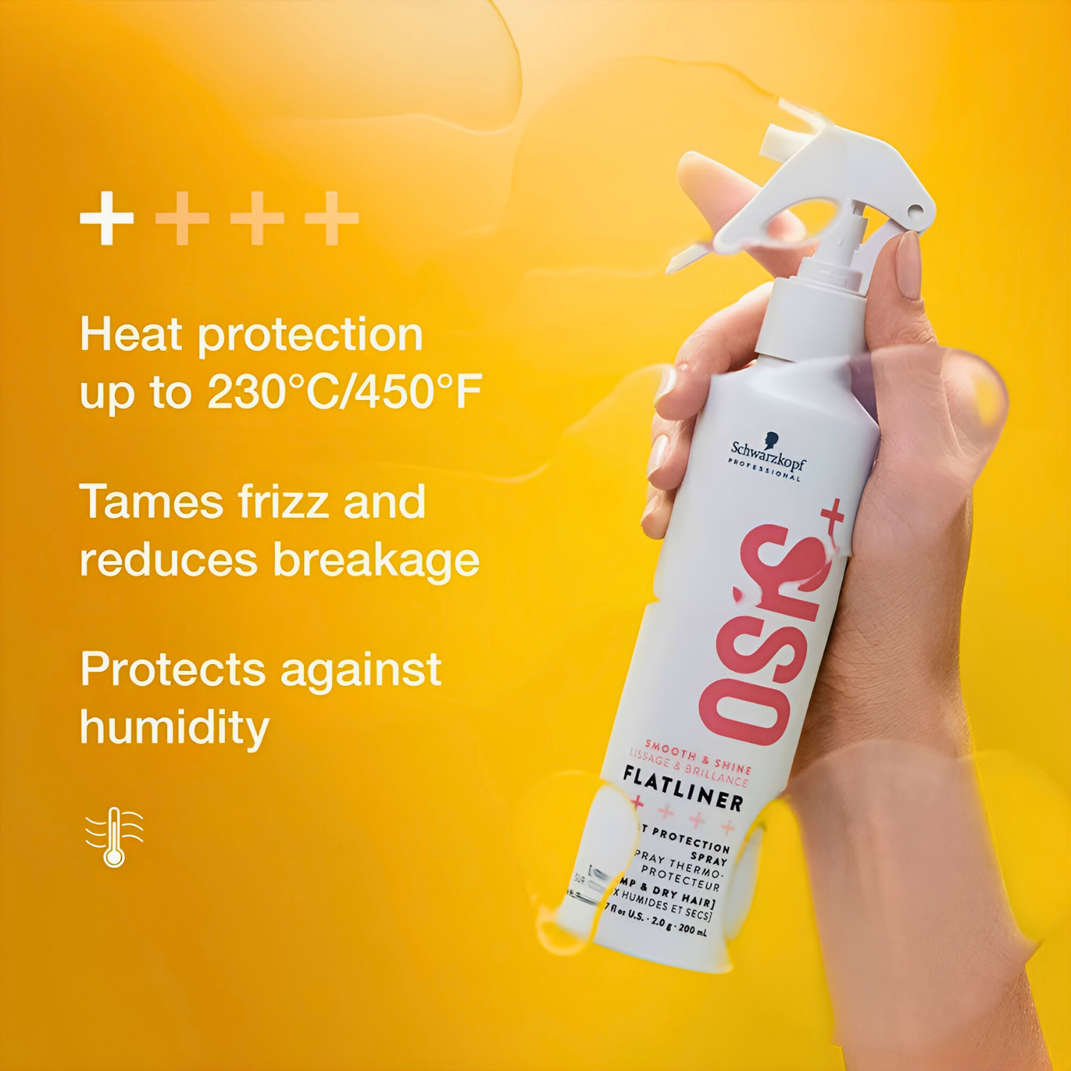 OSIS Flatliner Heat Protection Spray 200ml