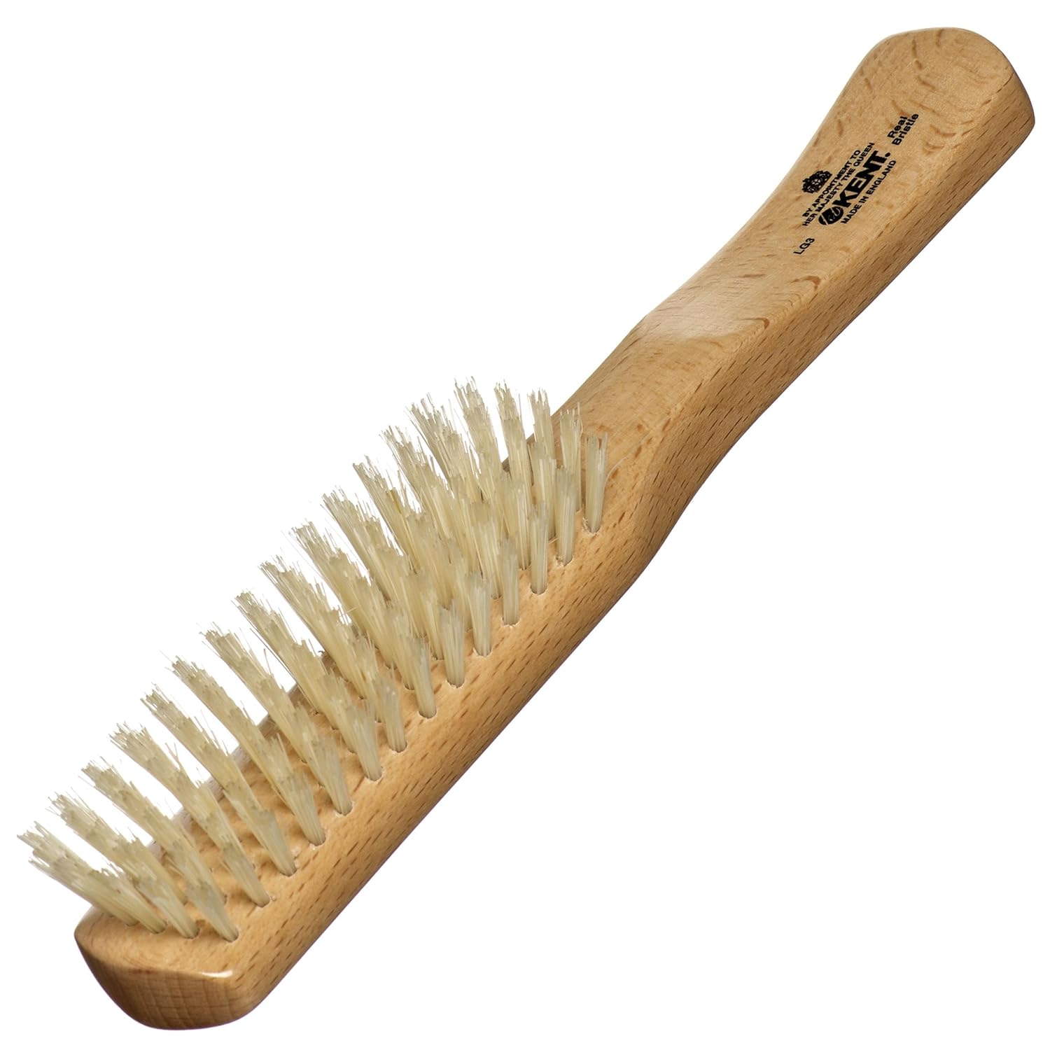 LG3 - Beechwood Pure White Bristle Narrow Brush