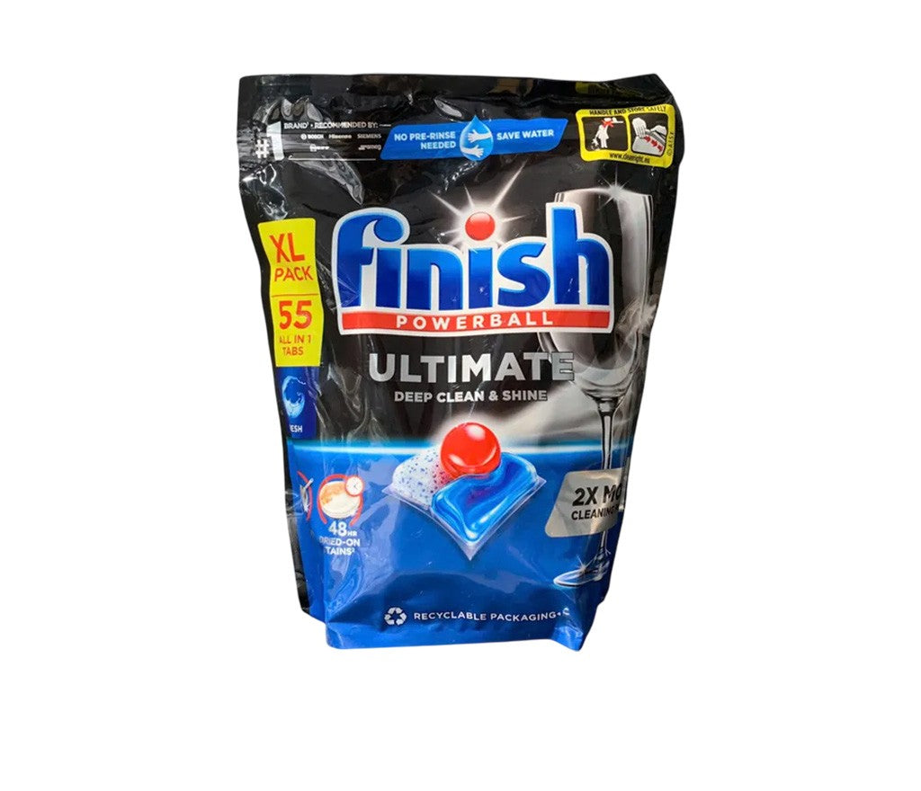 Finish Dishwasher Tabs Ultimate Regular - 55 Tablets