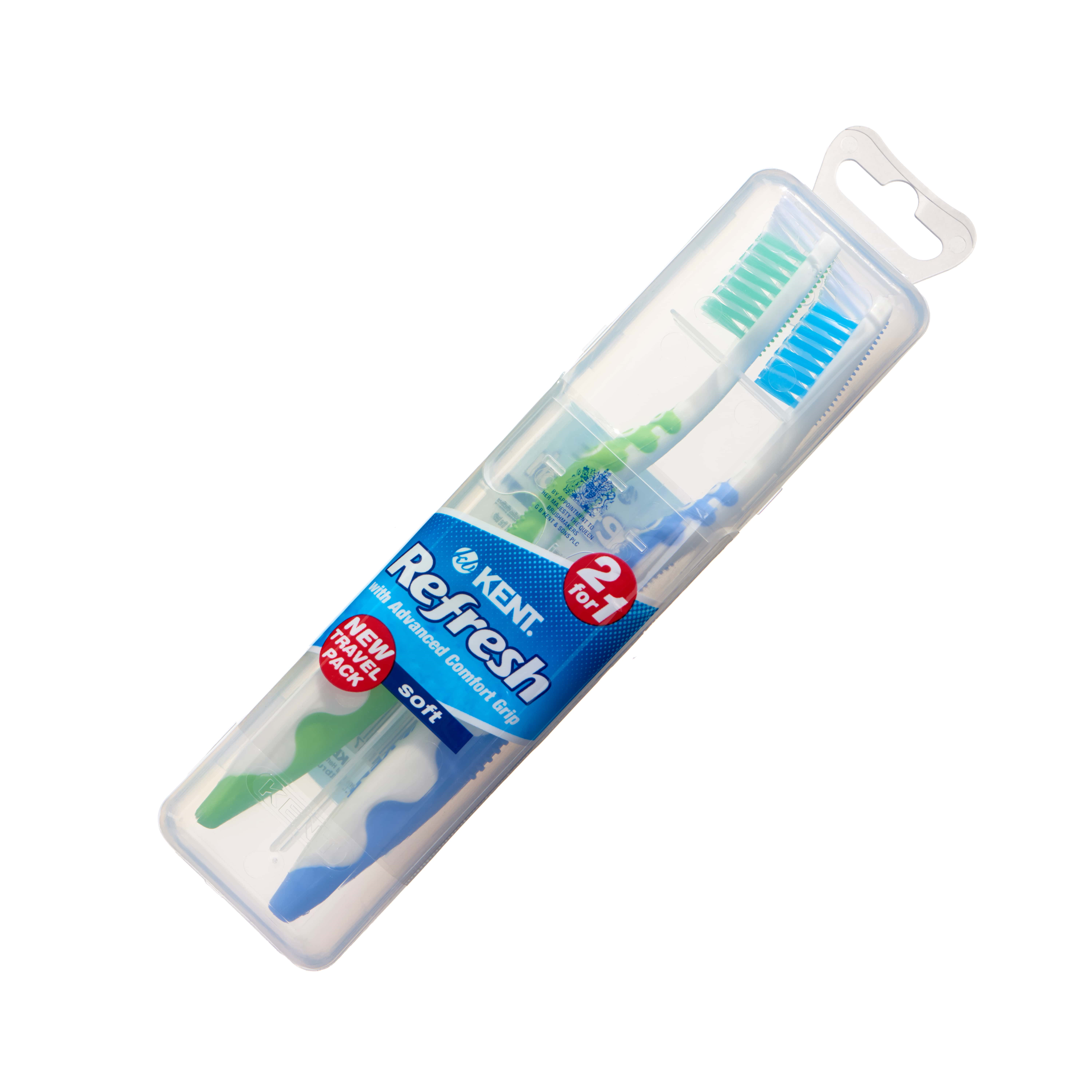 Nylon Toothbrushes Soft Twinpack