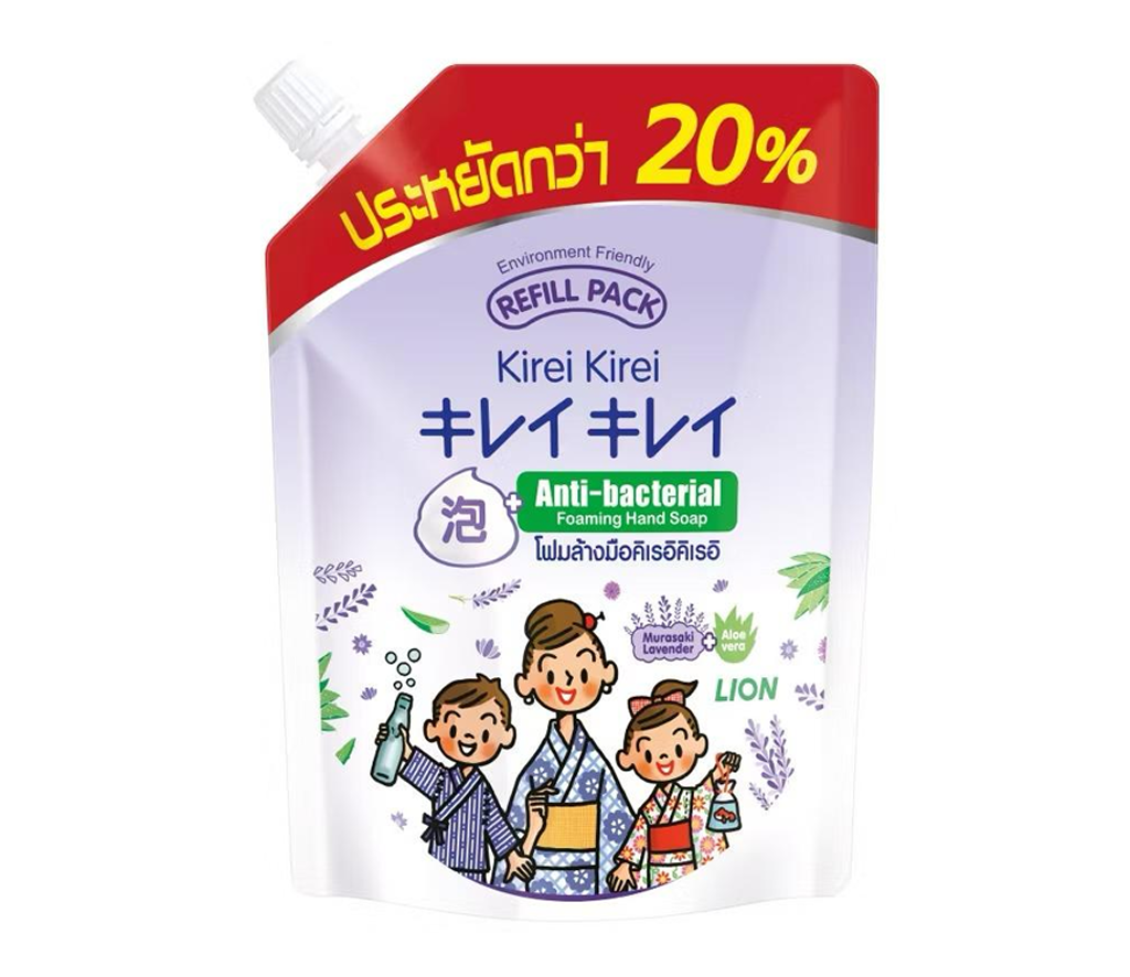 Kirei Kirei Hand Soap Foaming Refill Pack (Lavender)