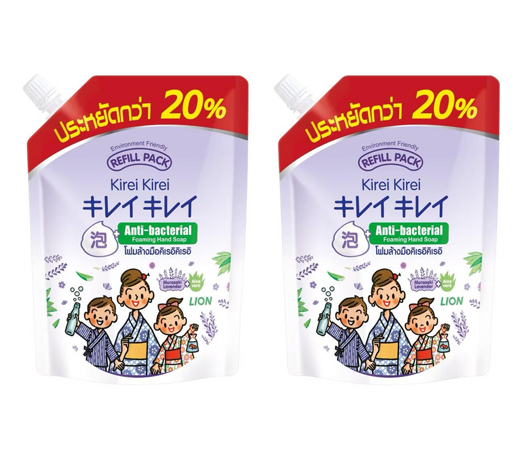 Kirei Kirei Hand Soap Foaming Refill Pack (Lavender)