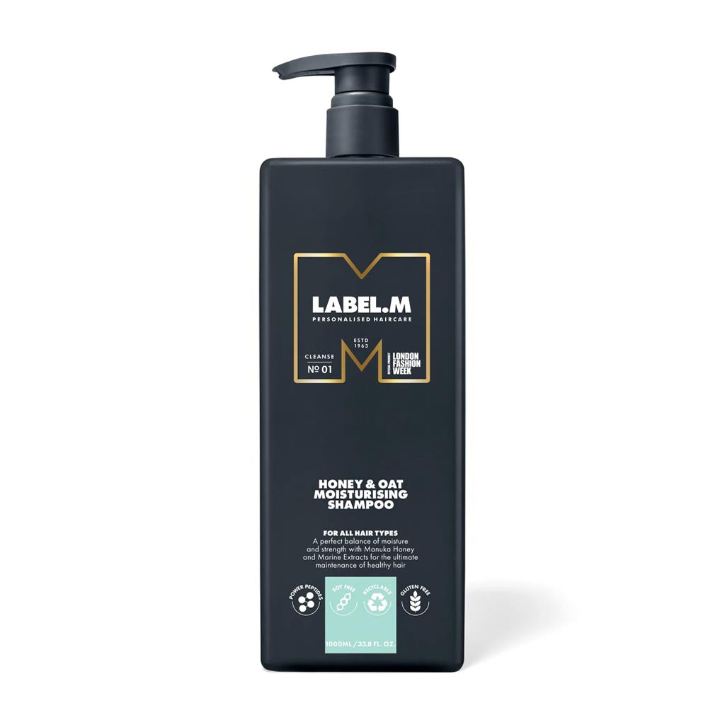 Honey & Oat Moisturising Shampoo 1000ML