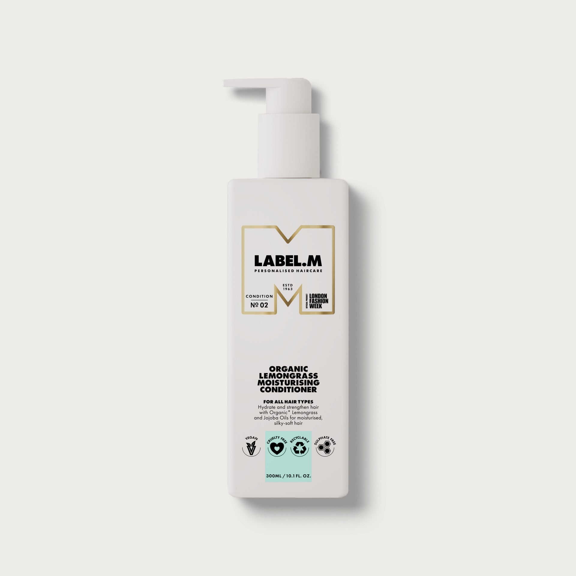 Organic Lemongrass Moisturising Conditioner 300ml