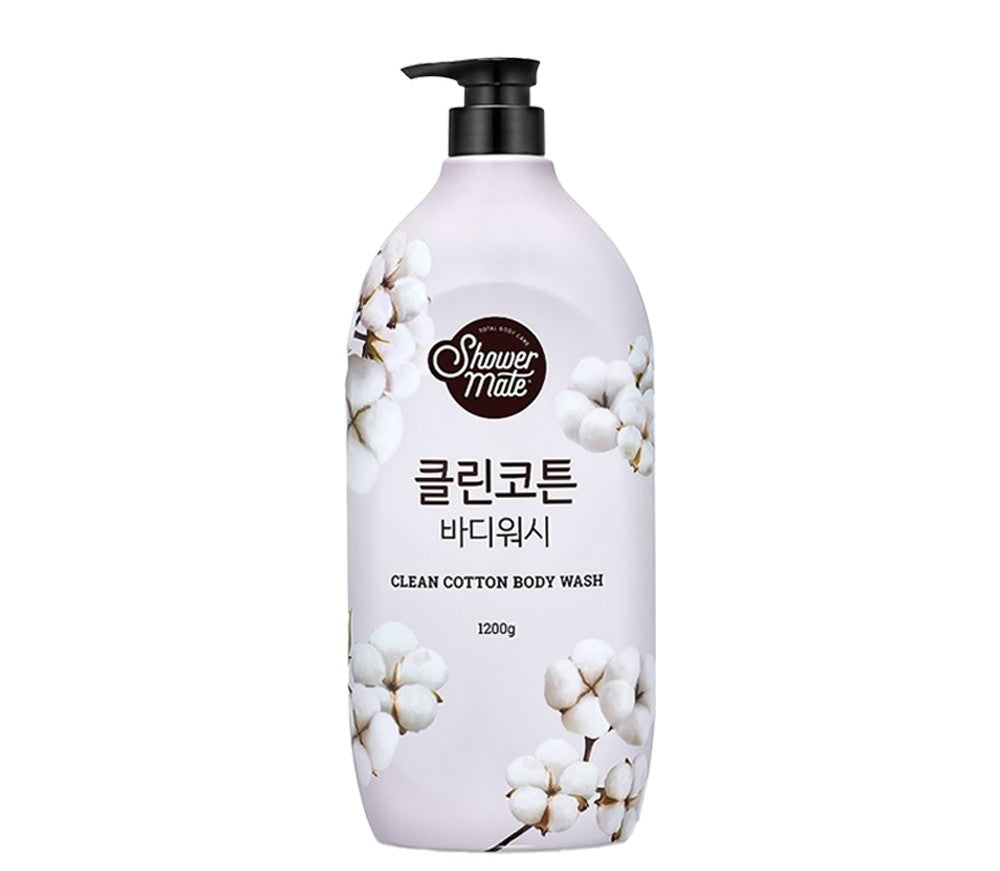 Korea Shower Mate Natural Body Wash Clean Cotton