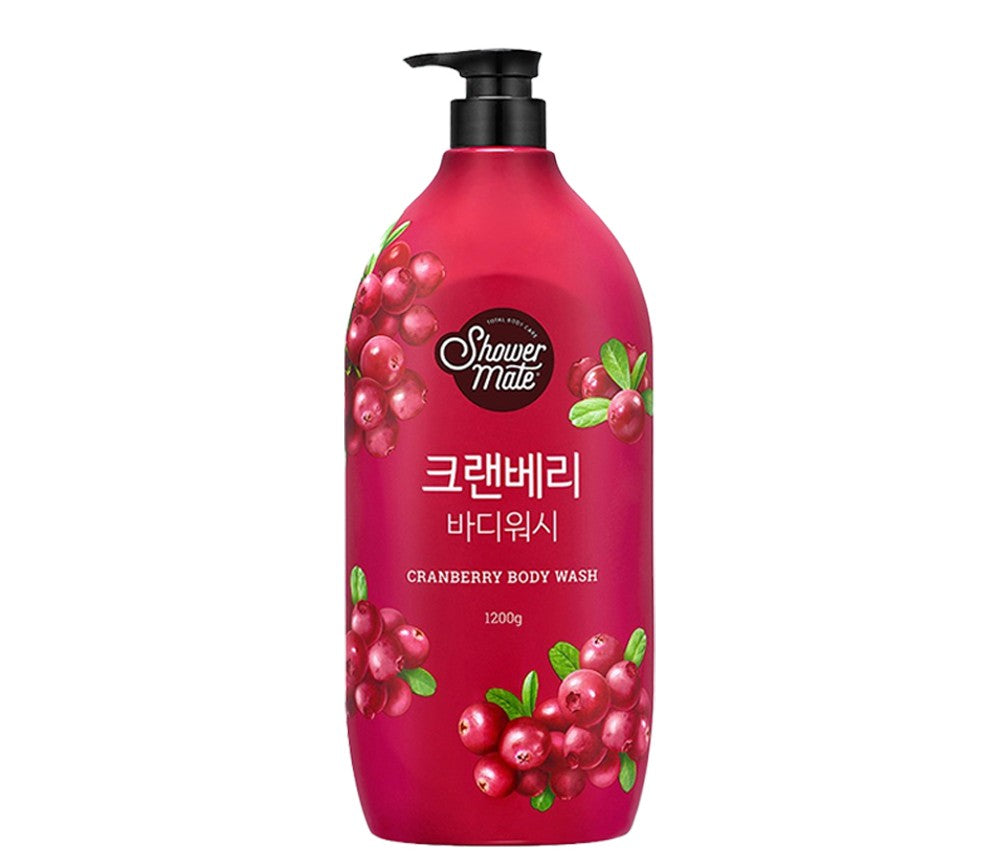 Korea Shower Mate Natural Body Wash Cranberry