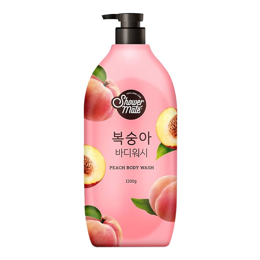 Korea Shower Mate Natural Body Wash Peach