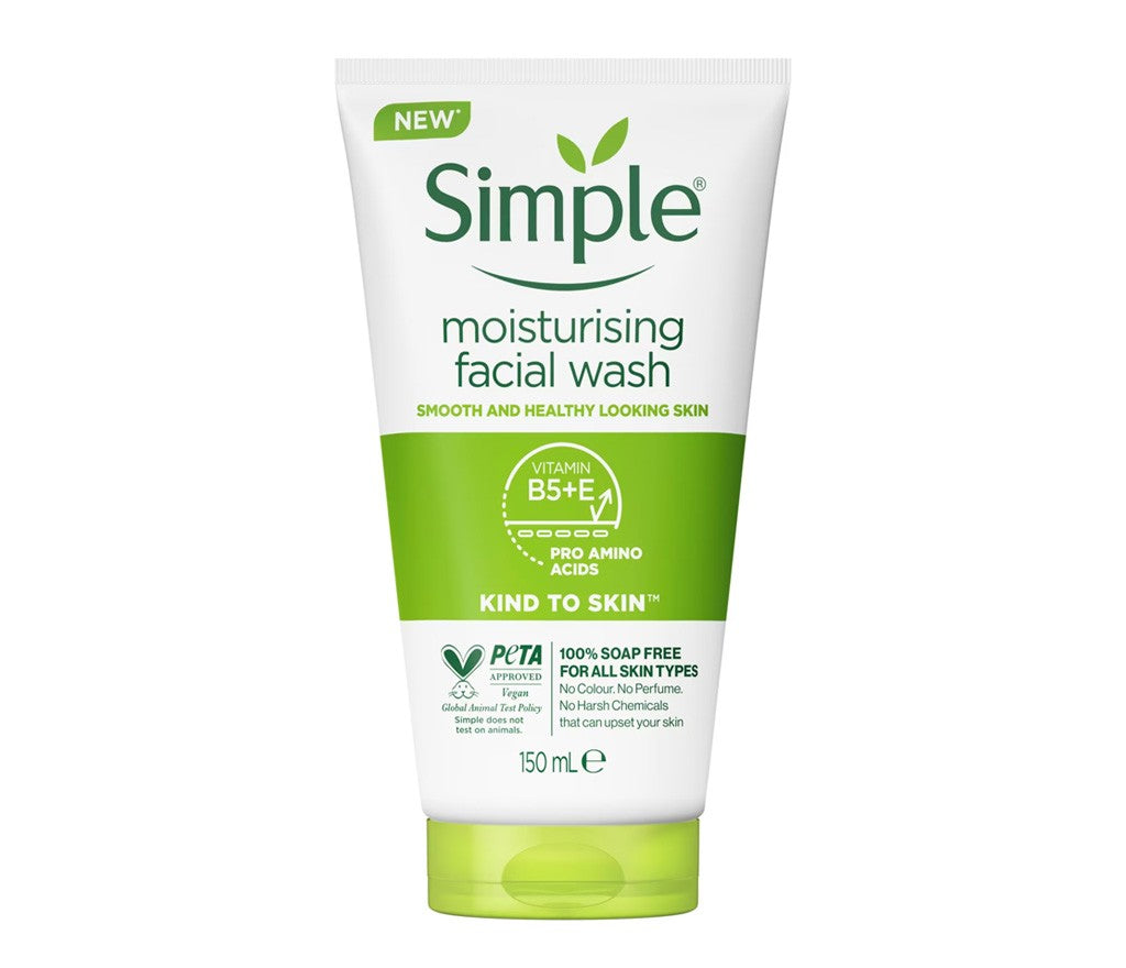 Simple Moisturising Facial Wash Cleanser