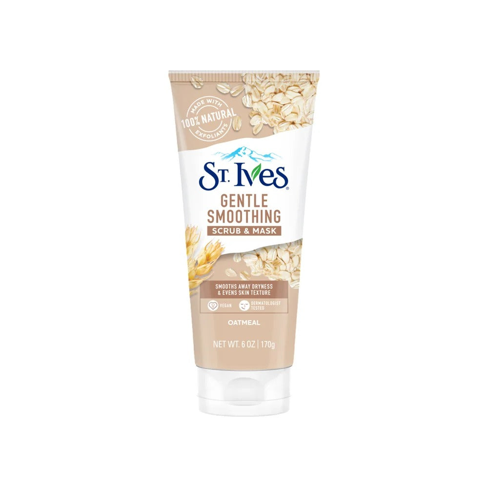 Gentle Smoothing Oatmeal Face Scrub & Mask