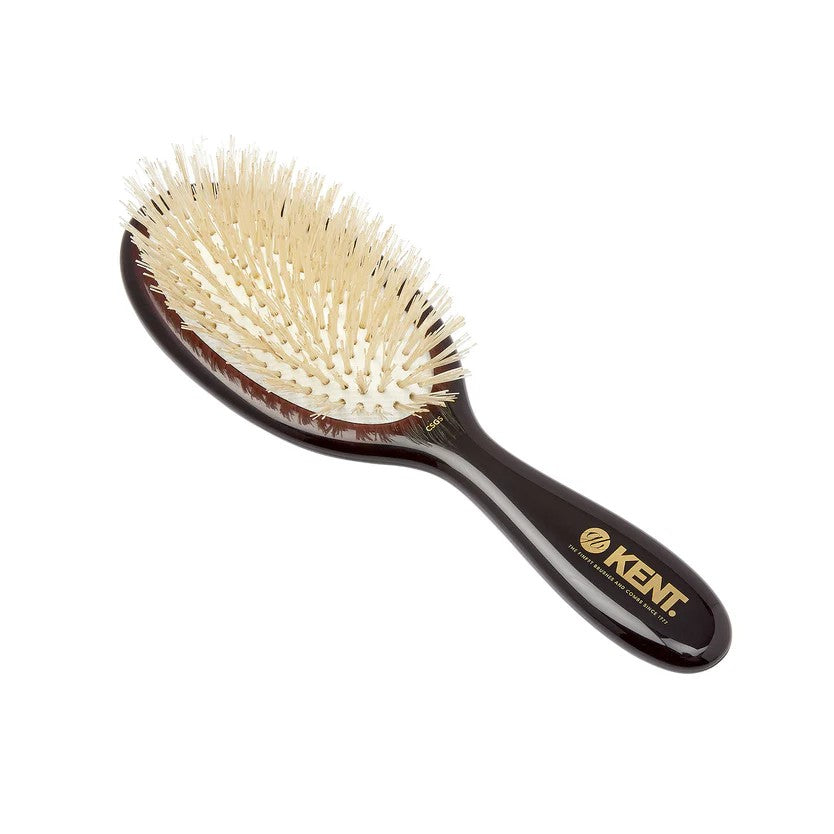 CSGS - Small Soft White Pure Bristle Hairbrush