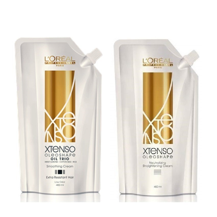 X-Tenso Oleoshape Hair Straightener Set 400ml (Extra Resistant Hair)
