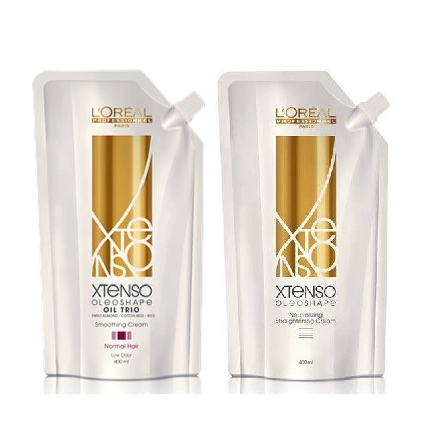 X-Tenso Oleoshape Hair Straightener Set 400ml (Normal Hair)